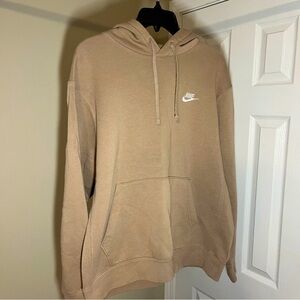 Nike Hoodie Tan